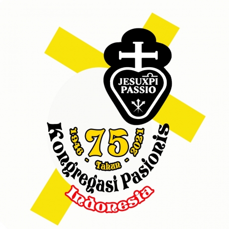 Logo Resmi Yubileum ke-75 Tahun Pasionis di Indonesia